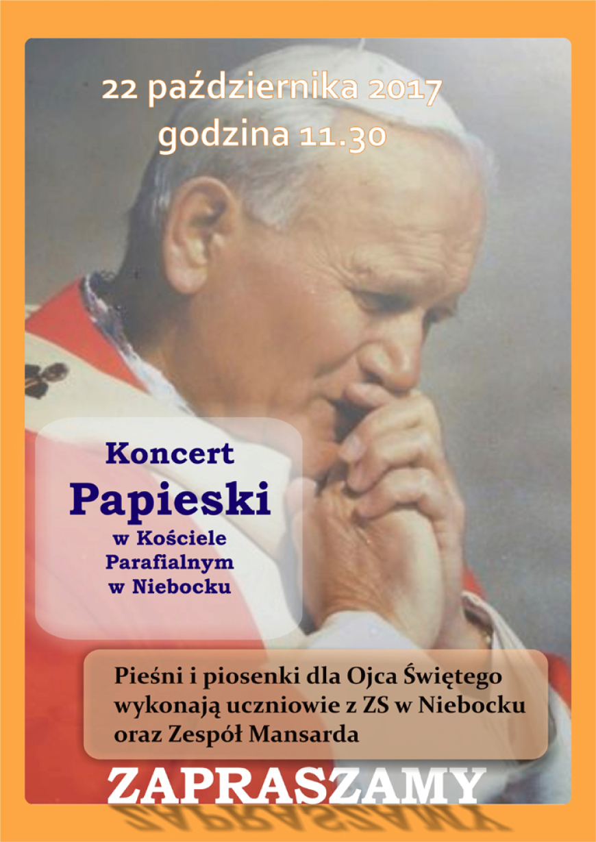 Koncert Papieski w Niebocku