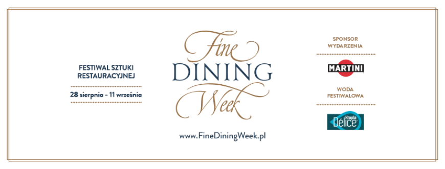 Letnia edycja Fine Dining Week