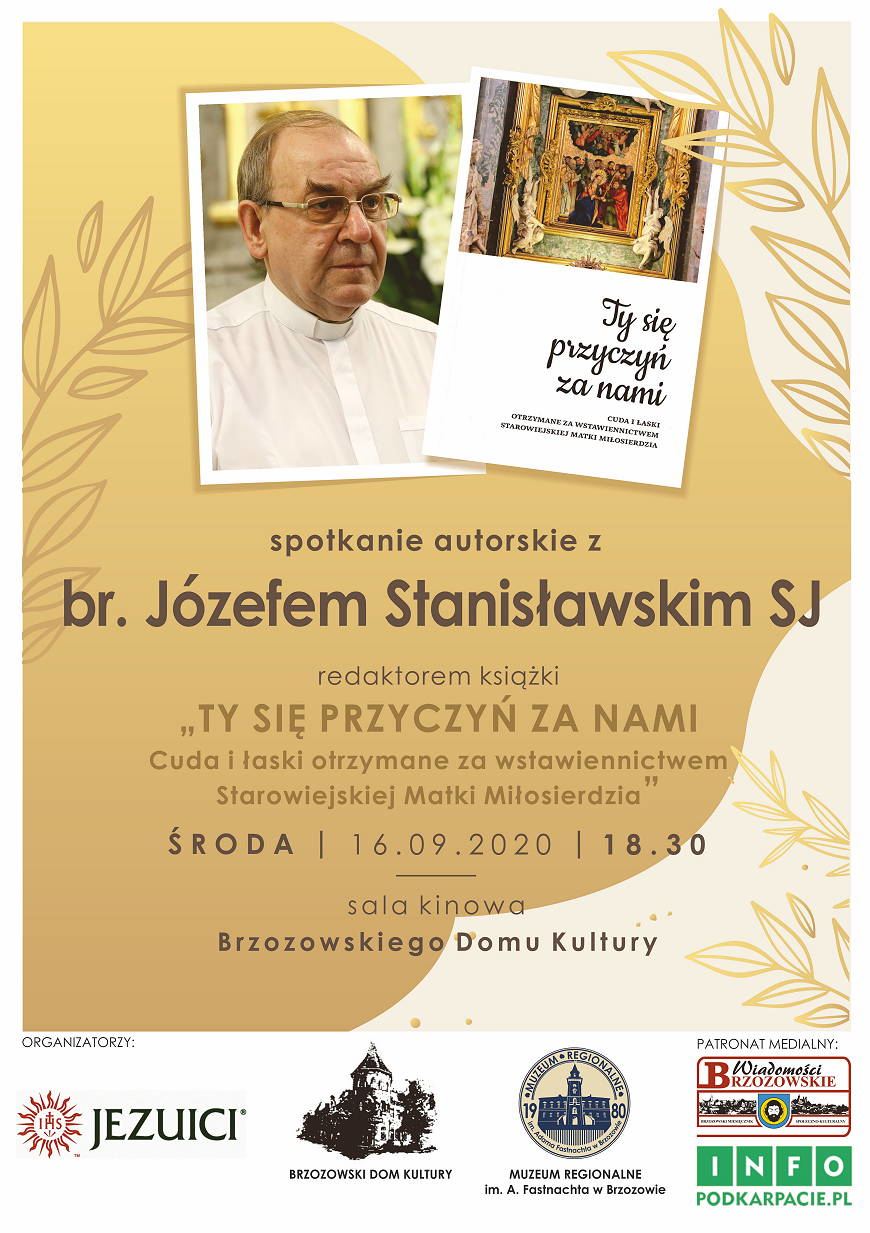Spotkanie autorskie z br. Józefem Stanisławskim SJ