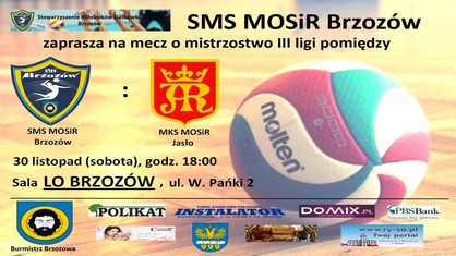 SMS MOSiR Brzozów vs MKS MOSiR Jasło