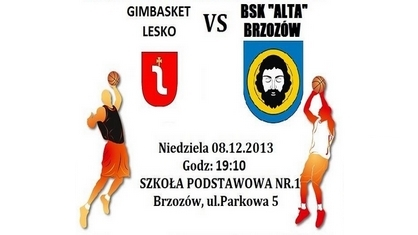 Ruszyła amatorska liga koszykówki w Brzozowie. GIMBASKET Lesko vs BSK "Alta" Brzozów