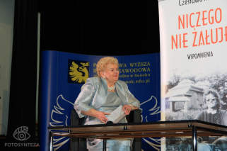 autorka książki, czesława kurasz sanok