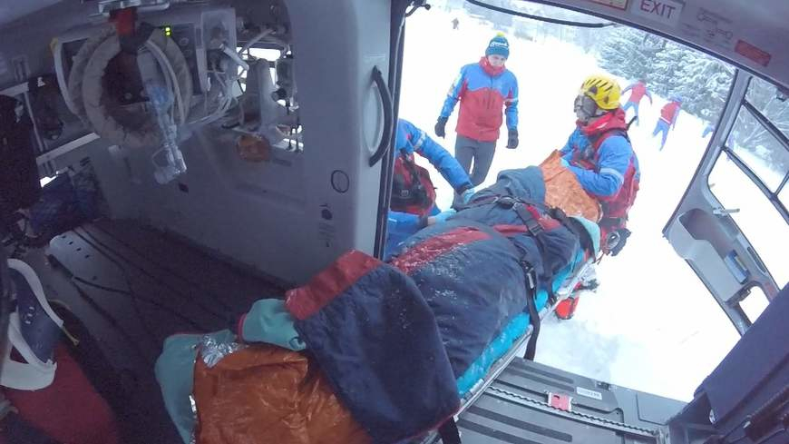 Akcja ratunkowa na Szerokim Wierchu. Uratowano dwoje turystów [ZDJĘCIA]