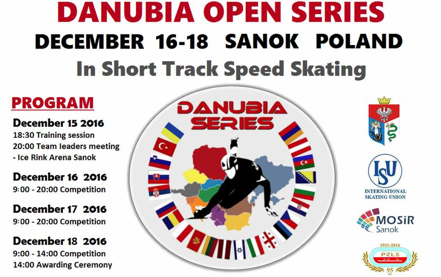 Zawody w short-tracku Danubia Open Series 2016