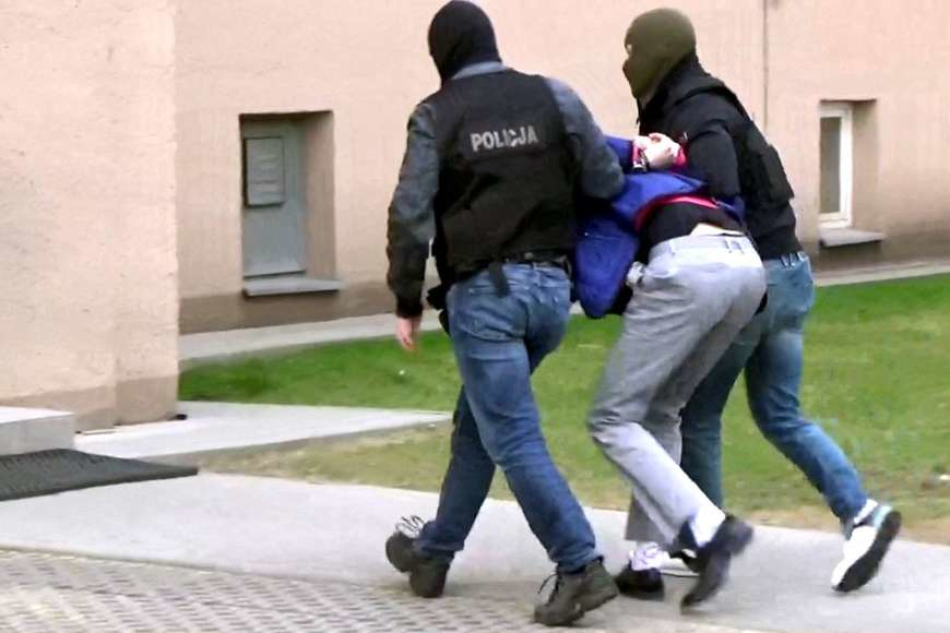 Podejrzany o udział w zabójstwie obywateli Niemiec zatrzymany w Rzeszowie [FILM]