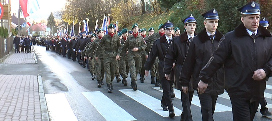 Brzozowskie obchody Narodowego Święta Niepodległości [FILM HD]