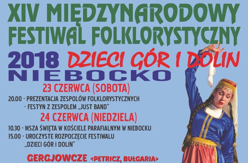 XIV Międzynarodowy Festiwal Folklorystyczny „Dzieci Gór i Dolin” [ZDJĘCIA]