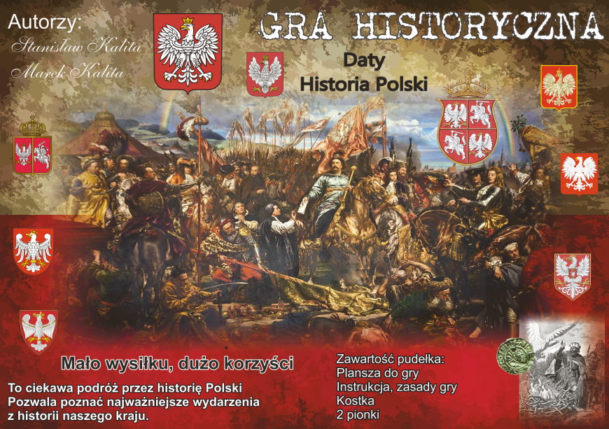 Promujemy naszą ojczystą historię. Nowa planszowa gra edukacyjna Daty Historia Polski [ZDJĘCIA]