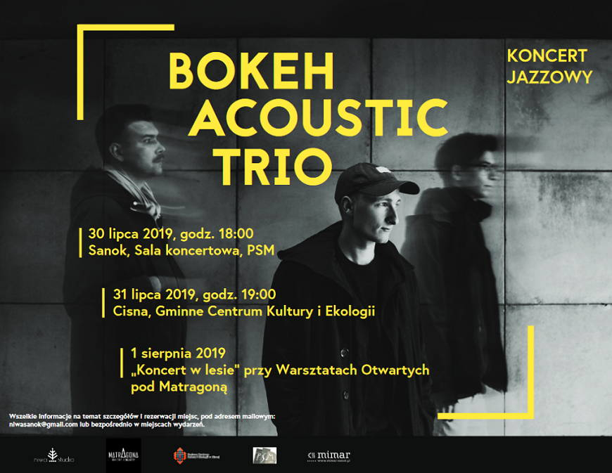 Muzyczne powroty: Bokeh Acoustic Trio Przemysława Pankiewicza