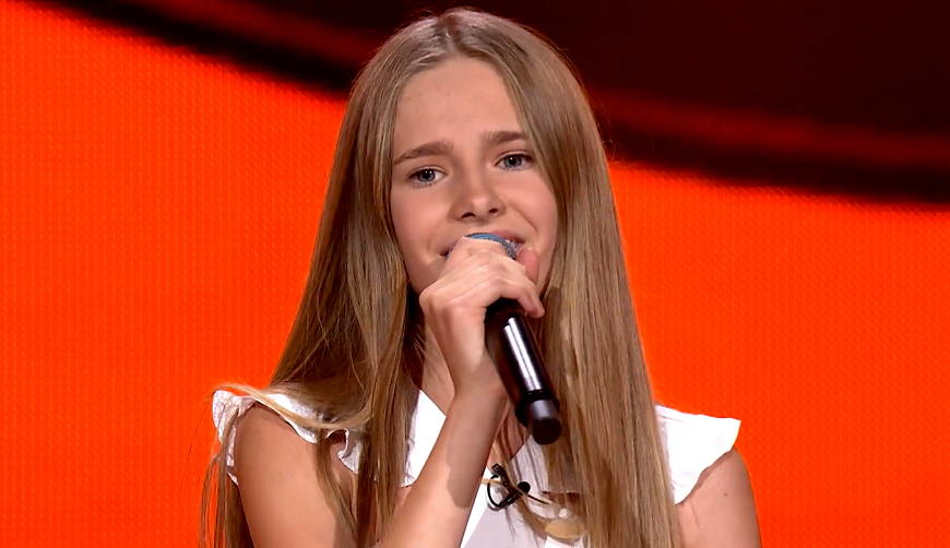 Ola Kędra z Humnisk w The Voice Kids TVP
