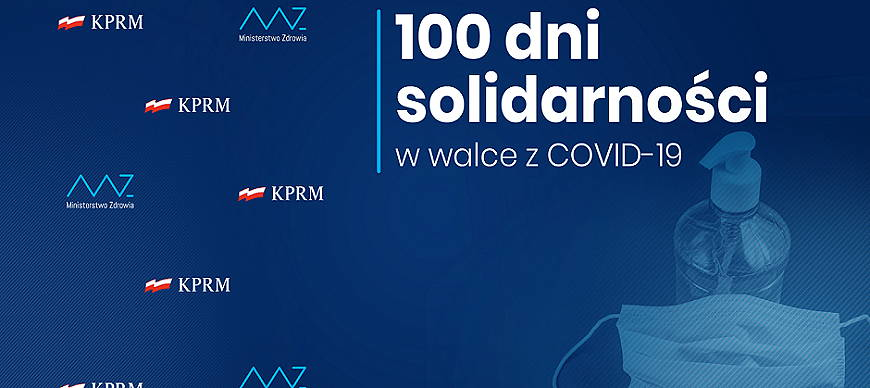 Przedstawiamy kompleksowy plan działania na nadchodzący czas – 100 dni solidarności w walce z COVID-19
