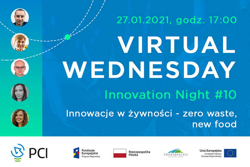O innowacjach w żywności podczas Virtual WednesdayInnovationNight #10
