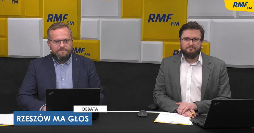 Debata „Rzeszów ma głos – 2. starcie” w RMF FM przed lokalnymi wyborami prezydenckimi
