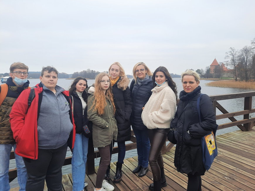 Wyjazd do Wilna w ramach projektu Erasmus+ w I Liceum Ogólnokształcącym w Brzozowie [ZDJĘCIA]