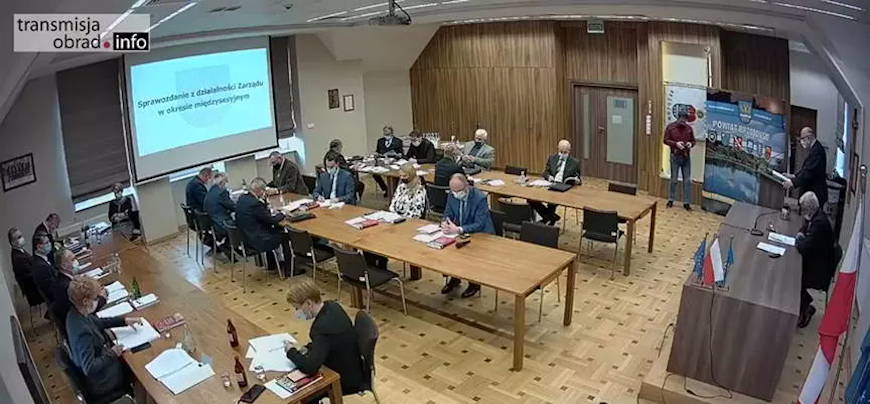 Transmisja na żywo obrad sesji Rady Powiatu Brzozowskiego