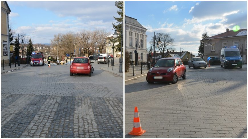 Zdarzenie z udziałem pieszych na ul. Wisłoczej w Krośnie