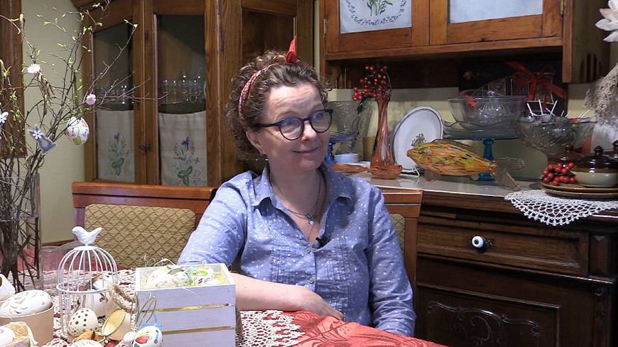 Rozmowa z Anną Sawicką, artystką z Grabownicy Starzeńskiej [FILM]