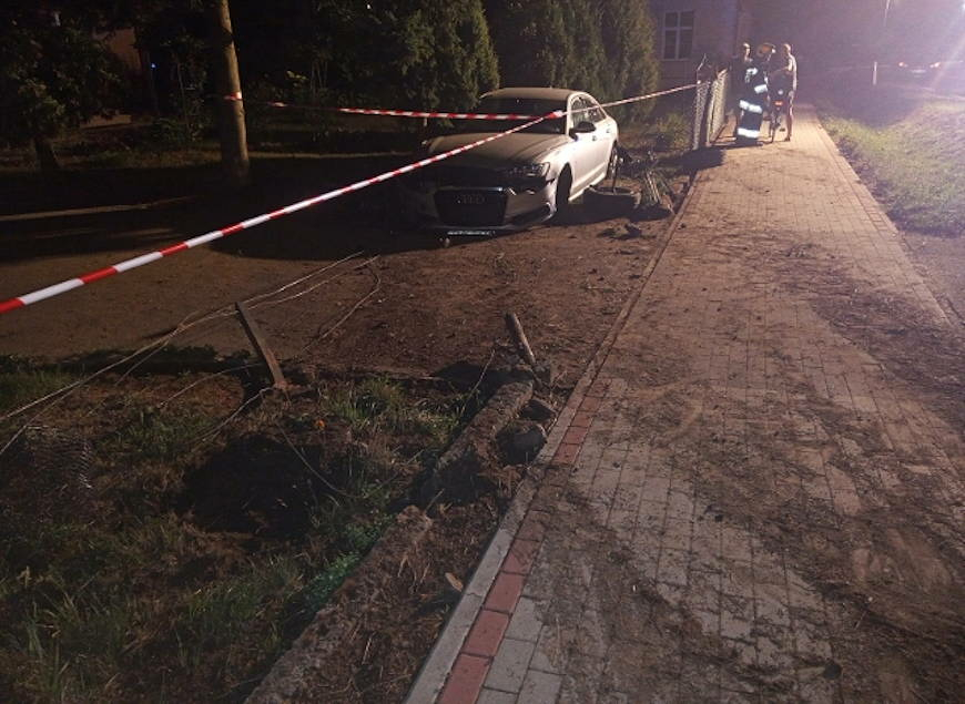 Obywatelskie zatrzymanie pijanego kierowcy w miejscowości Wólka Małkowa
