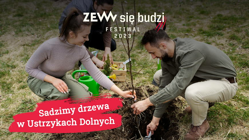 Festiwal ZEW się budzi razem z gminą Ustrzyki Dolne posadzą nawet 400 drzew!
