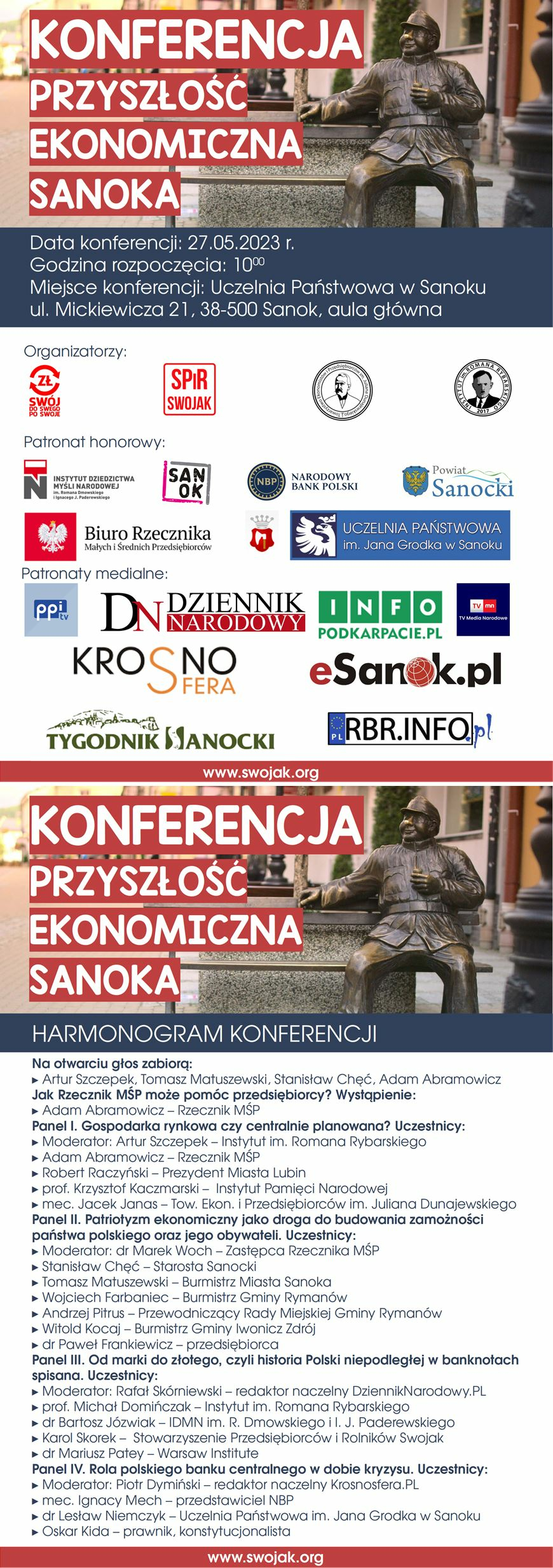 Konferencja „Przyszłość ekonomiczna Sanoka”