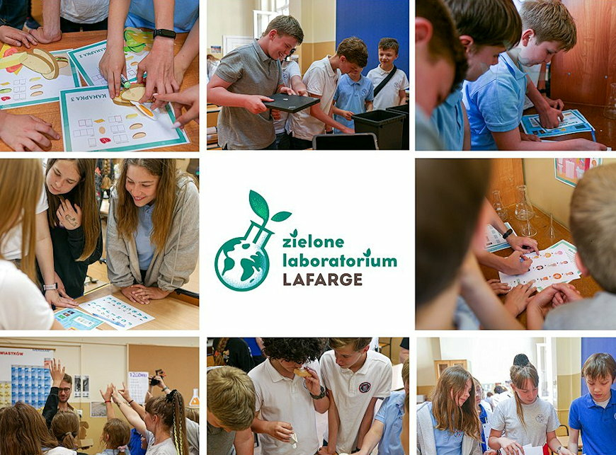 Wystartowały zapisy do ogólnopolskiego programu ekologicznego “Zielone Laboratorium Lafarge”