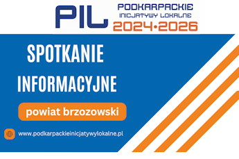 Gmina Brzozów: Podkarpackie Inicjatywy Lokalne 2024-2026 – edycja 2024