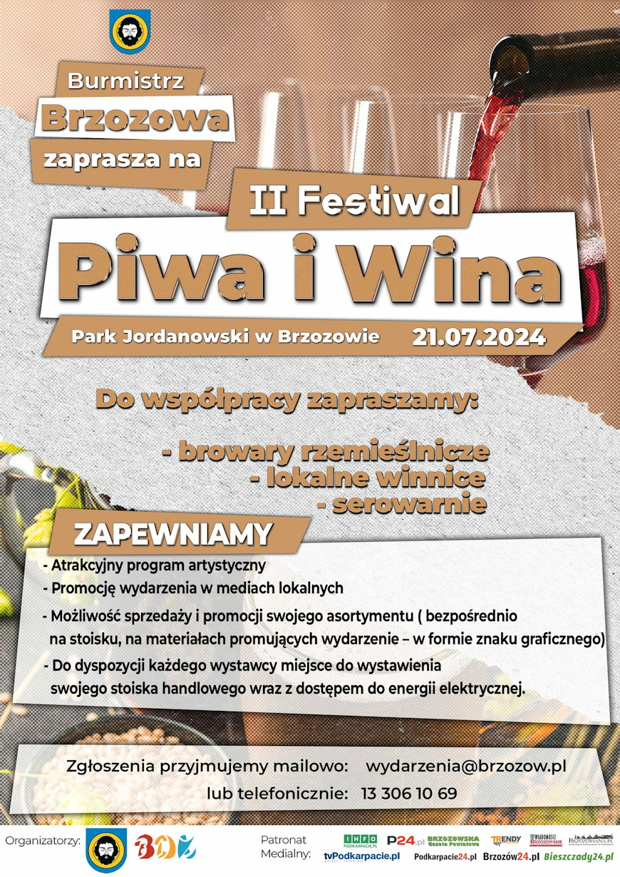 Gmina Brzozów: II Festiwal Piwa i Wina