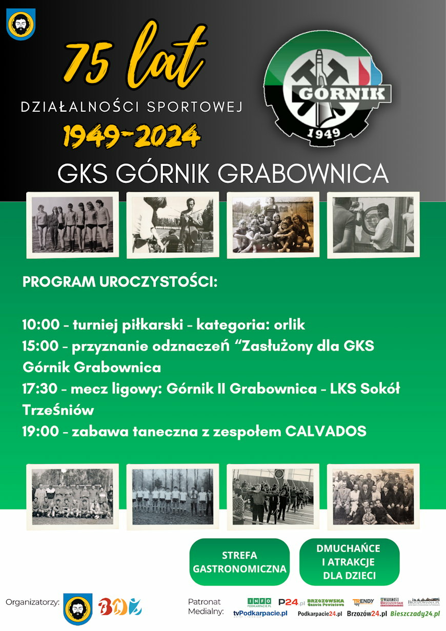 Gmina Brzozów: Jubileusz 75-lecia GKS Górnik Grabownica