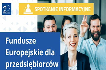 Gmina Dydnia: Lokalny Punkt Informacyjny Funduszy Europejskich w Krośnie zaprasza na bezpłatne Spotkanie informacyjne „Fundusze Europejskie dla Przedsiębiorców”!